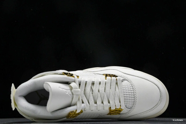 Cheap MAX Gold Jordan 4 AQ9129-170 Retro Metallic 0713